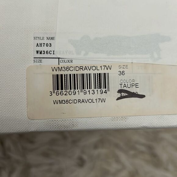 NIB IRO Cidravol Ruffle-Trim Suede Slouchy Knee-High Boots in Taupe $760 size 36 - Picture 8 of 14